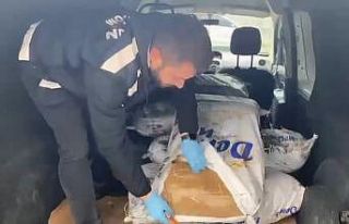 Samsun’da 145 kilo kaçak tütün ele geçirildi