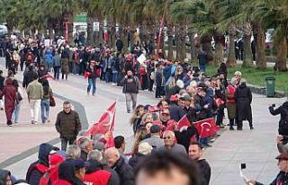 Samsun’da "Adalet Zinciri" etkinliği