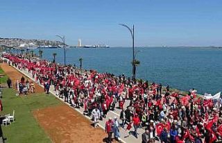 Samsun’da Aile Yürüyüşü