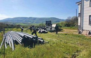 Samsun’da dört ilçeye sulama altyapısı desteği