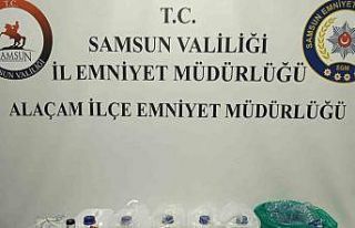 Samsun’da sahte içki operasyonu