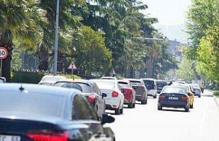 Samsun’da trafiğe kayıtlı araç sayısı 508...