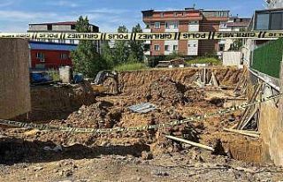 Sancaktepe’de inşaat alanında toprak kayması:...