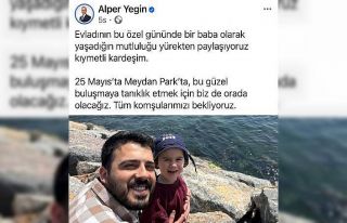 Sancaktepe’de kanseri yenen oğlunun balon uçurma...