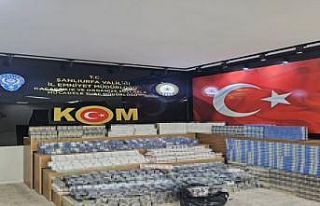 Şanlıurfa’da 5 bin 680 paket gümrük kaçağı...