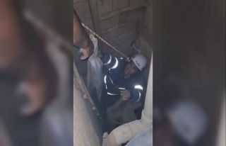 Şanlıurfa´da havalandırma boşluğuna düşen...