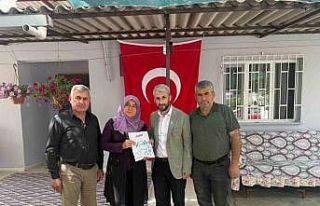 Şehit annelerine anlamlı zziyaret