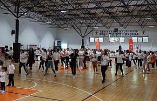 Şehitkamil’de anneler ve çocukları doyasıya...