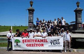 Şehitkamilli gençlerden Samsun çıkarması