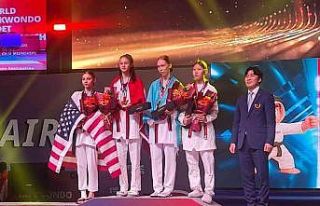 Sena Yılmaz, taekwondoda dünya şampiyonu