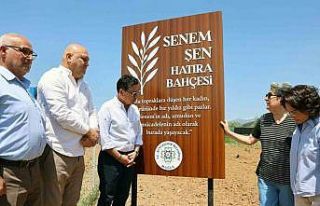 ‘Senem Şen Hatıra Bahçesi’ Anneler Günü’nde...