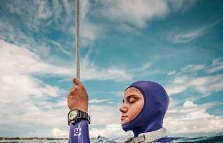 Serbest dalışın yeni yıldızı Yasemin Ulucan’dan...