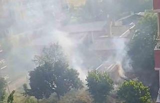 Siirt’te gecekondu yangını