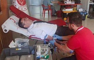 Siirt’te savcı ve hakimler kan bağışında bulundu