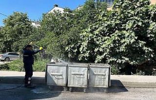 Silivri Belediyesi yaz aylarına yönelik konteyner...