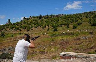 Sındırgı’da trap atışı yarışması yapıldı
