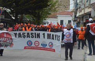 Sinop’ta 1 Mayıs kutlamaları