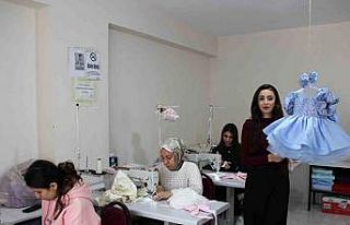 Şırnaklı girişimci izlediği dizideki moda tasarımcısı...