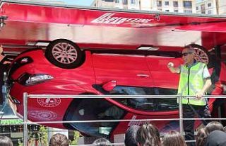 Şırnak’ta ’Mobil Trafik Eğitim Tırı’nda...