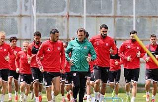 Sivasspor, Samsunspor maçı hazırlıklarını sürdürüyor