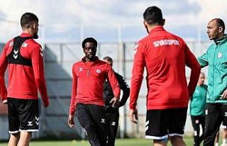 Sivasspor’da Bodrum FK maçının hazırlıkları...