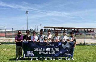 ’Sokaklar Bizim’ futbol müsabakaları tamamlandı