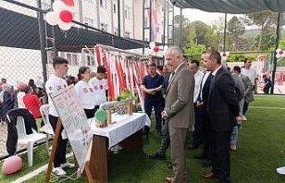 Soma’da TÜBİTAK Fuarı açıldı