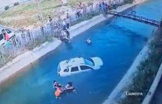 Sulama kanalında can pazarı