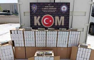 Şüphe üzerine durdurulan araçta binlerce makaron...