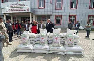 TAKEP Projesi kapsamında kuru fasulye tohumu dağıtıldı