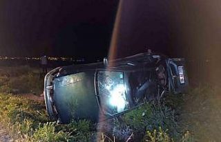 Takla atan araçta 27 yaşındaki genç hayatını...