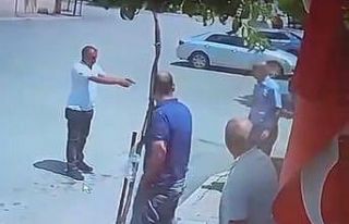 Taksicinin kardeşi tarafından vurulma anları kamerada:...