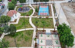 Tarsus’ta çocuklara modern park