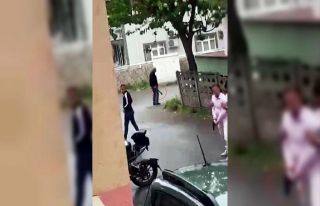 Tartıştığı emekli polisin kapısına balyoz ile...