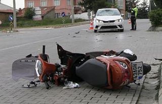 Tavşanlı’da trafik kazası, 1 yaralı