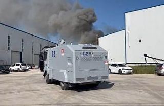 Tekirdağ’da fabrika yangını kontrol altına alındı