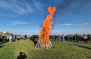 Tekirdağ’da Kakava ateşi yakıldı