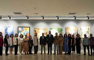 Tekirdağ’da resim öğretmenlerinden anlamlı sergi
