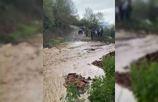 Tokat’ta sele kapılan 25 küçükbaş hayvan telef...