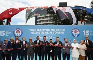 Trabzon Büyükşehir araç filosunu güçlendiriyor