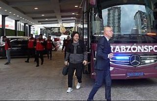 Trabzonspor, Türkiye Kupası finali için Gaziantep’te