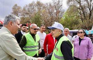 Trafik güvenliği için motosiklet sürücülerine...