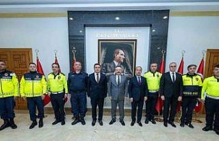 Trafik personeline başarı belgesi verildi