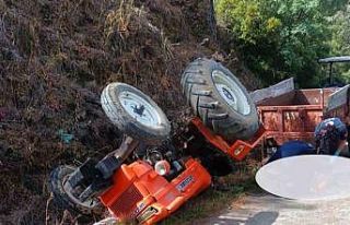 Traktör kazasında 1 kişi hayatını kaybetti