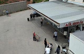 Tunceli Devlet Hastanesinde yangın paniği: Hastalar...