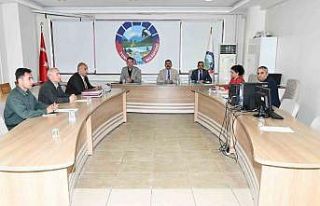 Tunceli’de belediye meclis toplantısı