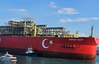 Türkiye’nin ilk yüzer gaz üretim platformu Osman...
