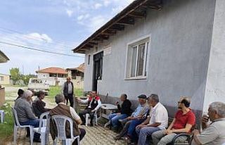 Uşak Tarım ve Orman Müdürlüğü çiftçilerle...