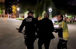 Uygulamayı görünce yaya kaçmayı denedi, yine...