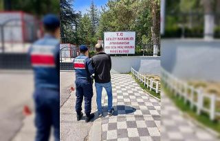 Uyuşturucu suçundan aranan şahıs jandarma tarafından...